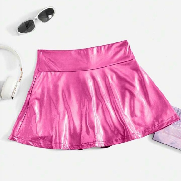 Pants - Pink shimmery skirt